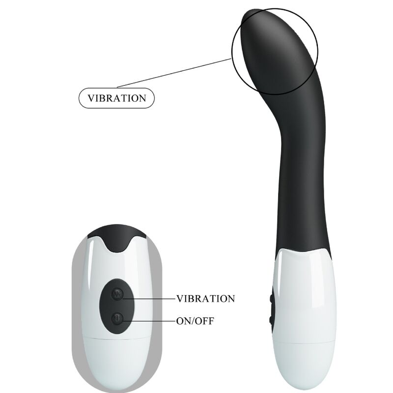 Pretty Love Bishop Vibratore Punto G 30 Modalità Nero – immagine 8