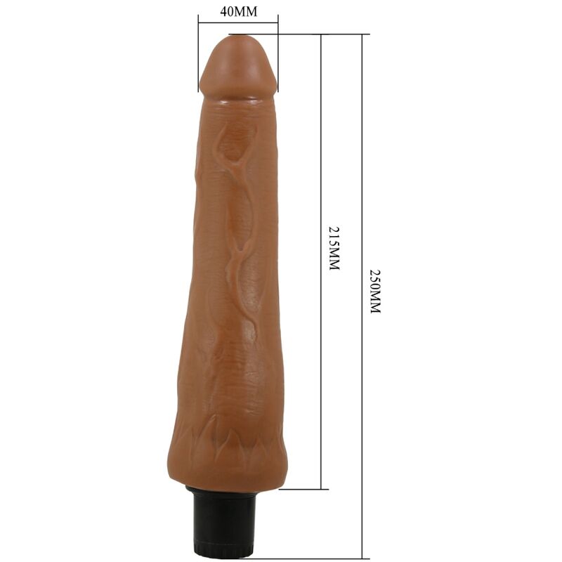 Pretty Love Alfredo Vibratore Realistico Mulatto 21,5 cm – immagine 8