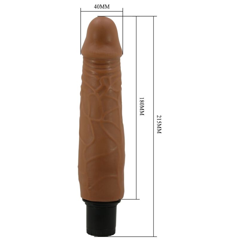 Pretty Love Waldorf Vibratore Realistico Mulatto 18 cm – immagine 7