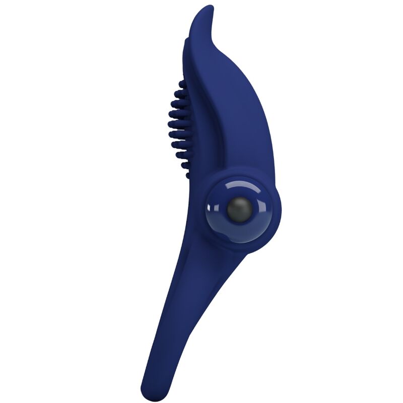 Pretty Love Bronson Doppio Anello Vibrante Blu – immagine 3