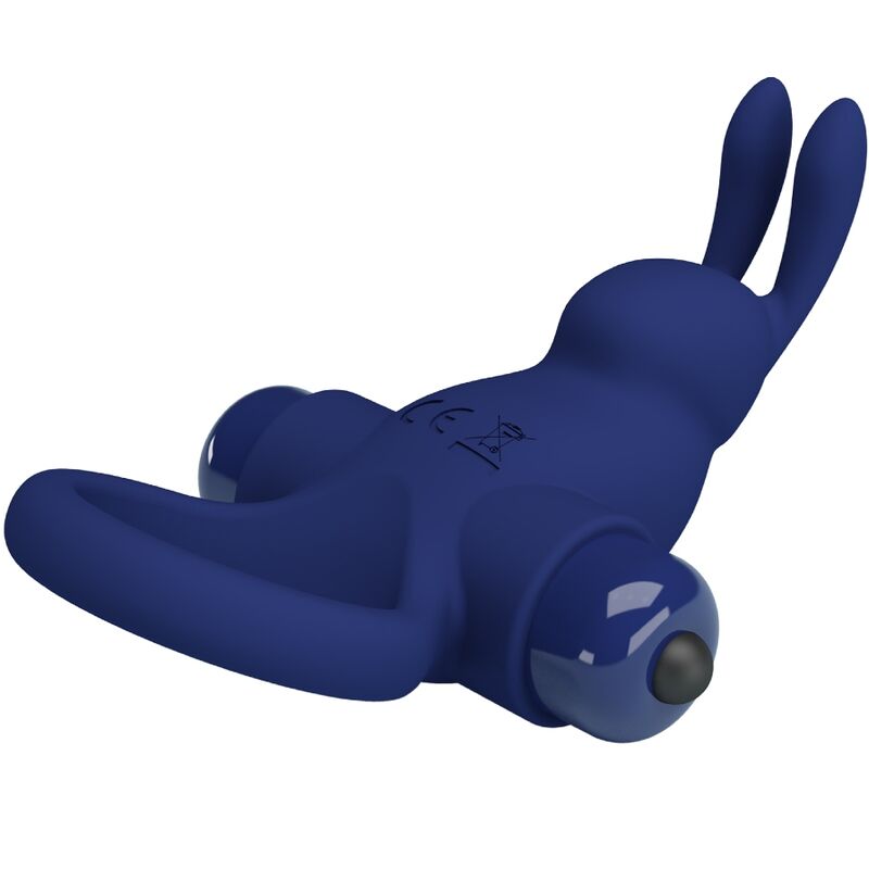 Pretty Love Jiro Anello Vibrante Coniglietto Blu – immagine 4