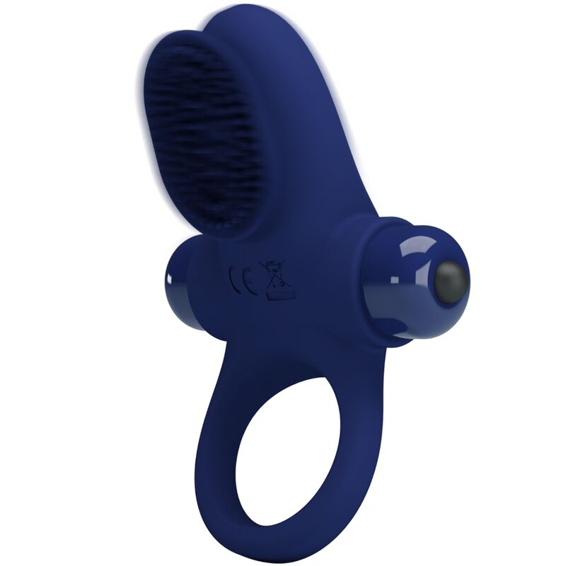 Pretty Love Palle Anello Vibrante con Stimolatore Blu – immagine 5