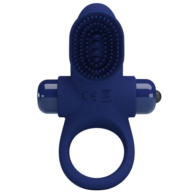 Pretty Love Palle Anello Vibrante con Stimolatore Blu – immagine 2