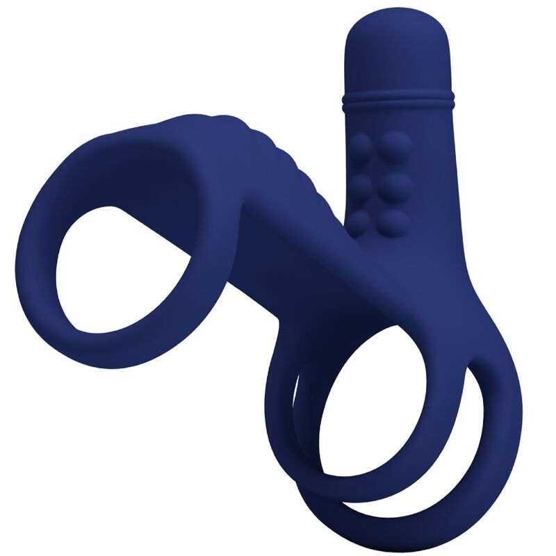 Pretty Love Elish Anello Vibrante con Guaina Blu