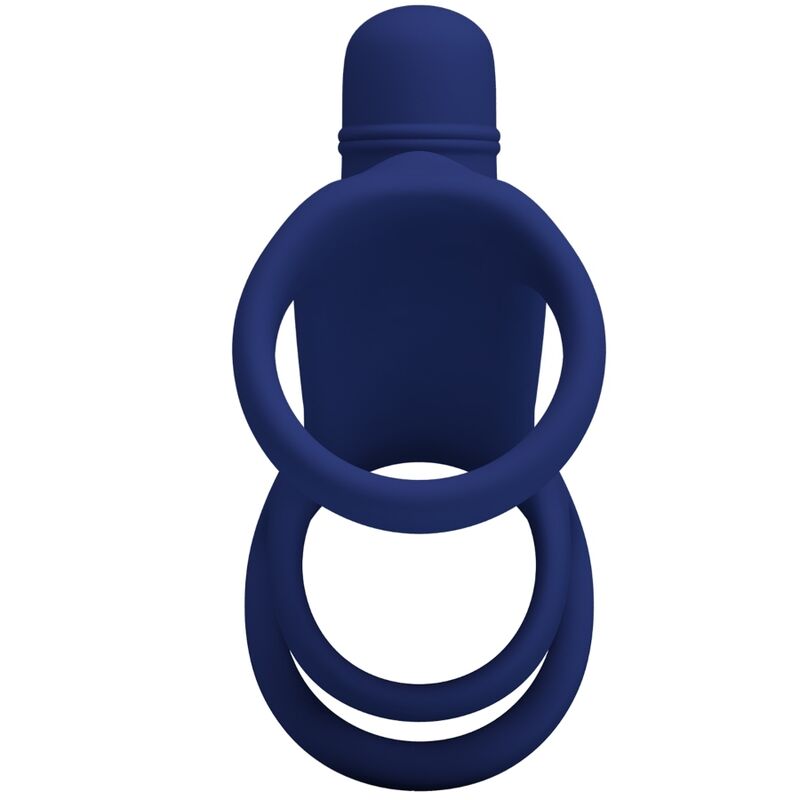 Pretty Love Elish Anello Vibrante con Guaina Blu – immagine 3