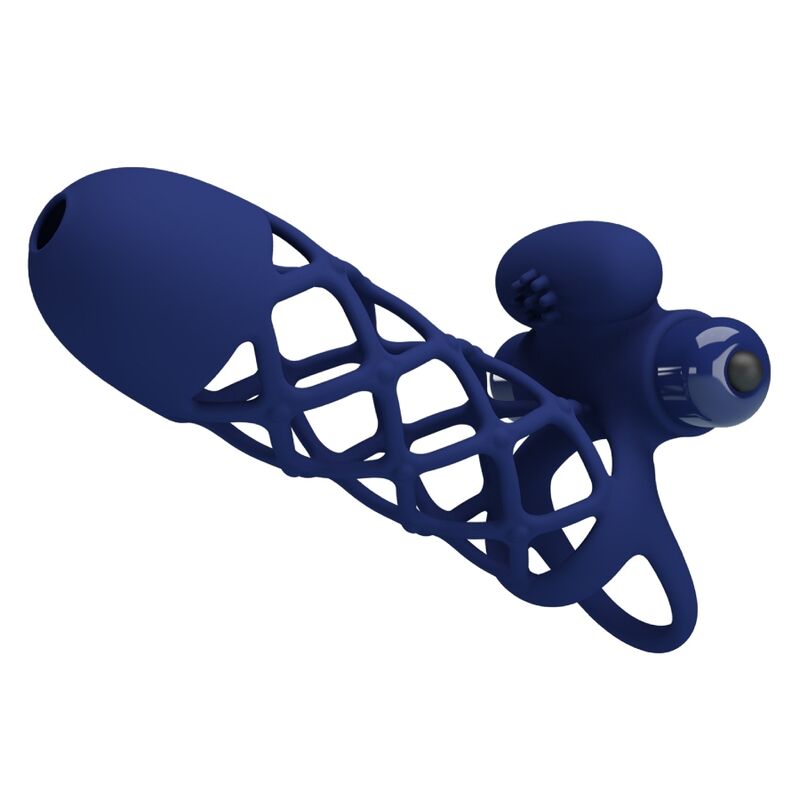 Pretty Love Giann Guaina Vibrante a Gabbia con Stimolatore Blu