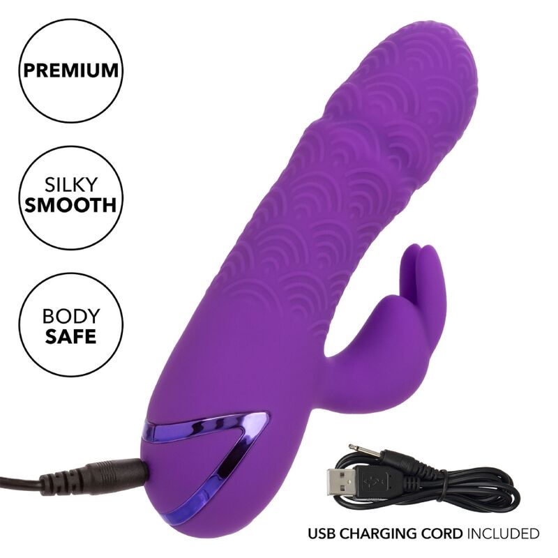 CalExotics California Dreaming Manhattan Beach Marvel Vibratore Rabbit Viola – immagine 8