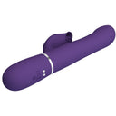 Pretty Love Zalin Vibratore Rabbit con Perle Rotanti 4 in 1 Viola – immagine 6