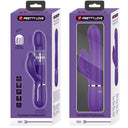 Pretty Love Zalin Vibratore Rabbit con Perle Rotanti 4 in 1 Viola – immagine 11