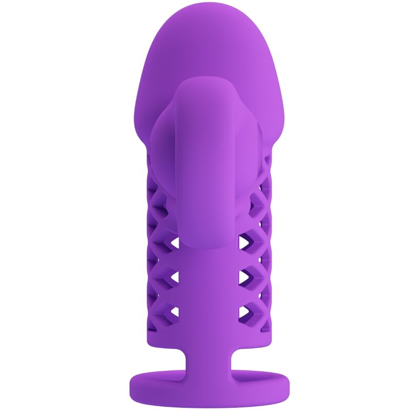 Romance Harden Guaina Estensore Vibrante Ricaricabile Viola – immagine 4