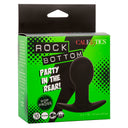 CalExotics Rock Bottom plug anale vibrante pop con bulbo nero – foto 10