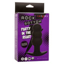 CalExotics Rock Bottom plug anale vibrante a perline nero – foto 10