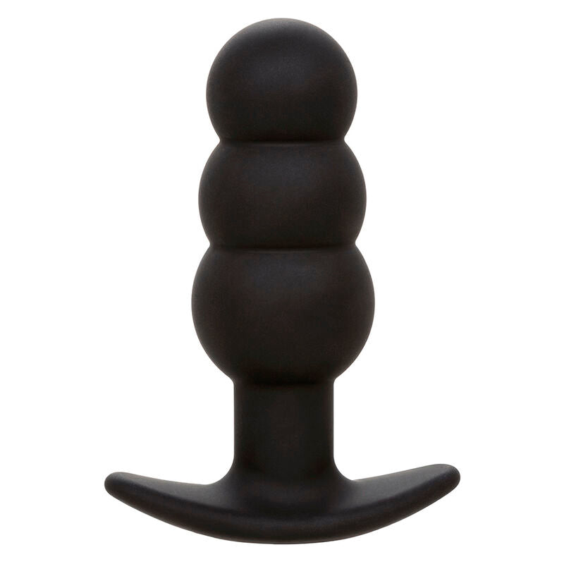 CalExotics Rock Bottom plug anale vibrante a perline nero