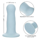 CalExotics Wave Rider Foam plug anale in silicone liquido blu – foto 7