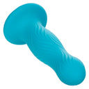 CalExotics Wave Rider Swell plug anale in silicone liquido blu – foto 4