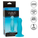 CalExotics Wave Rider Swell plug anale in silicone liquido blu – foto 2