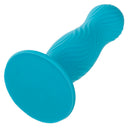CalExotics Wave Rider Swell plug anale in silicone liquido blu – foto 5