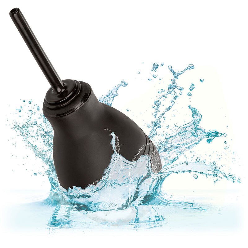 CalExotics One Way Doccia Anale con Valvola Antiriflusso Nera – immagine 7