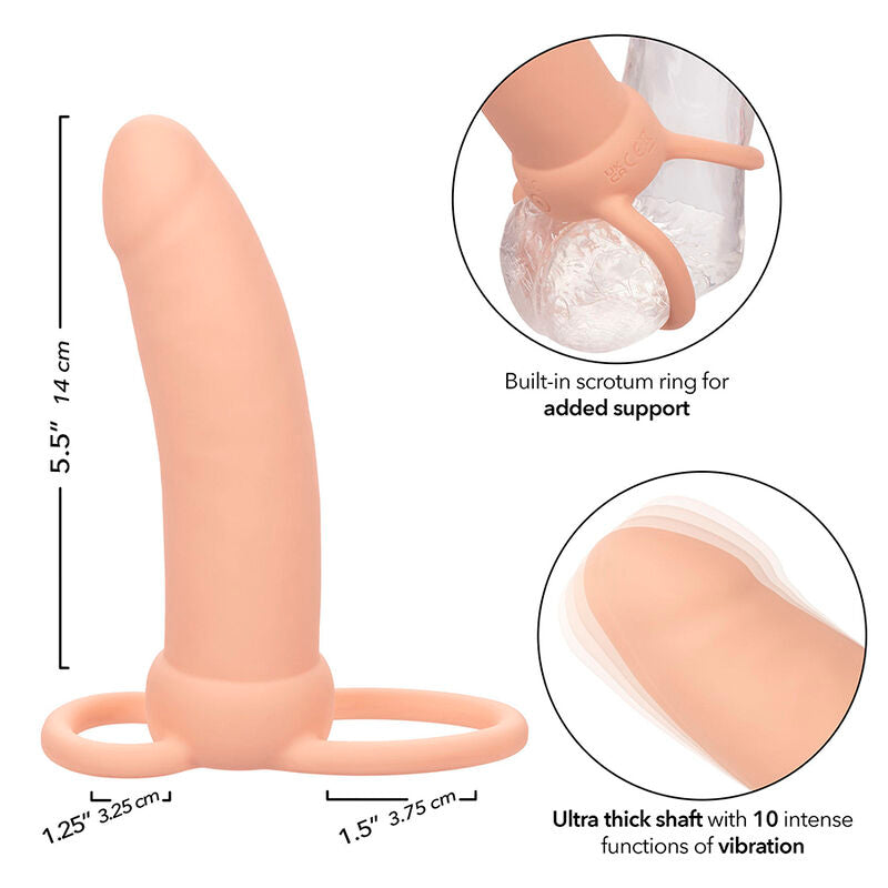 CalExotics Performance Maxx Thick Dual Penetrator Vibrante Ricaricabile – immagine 4