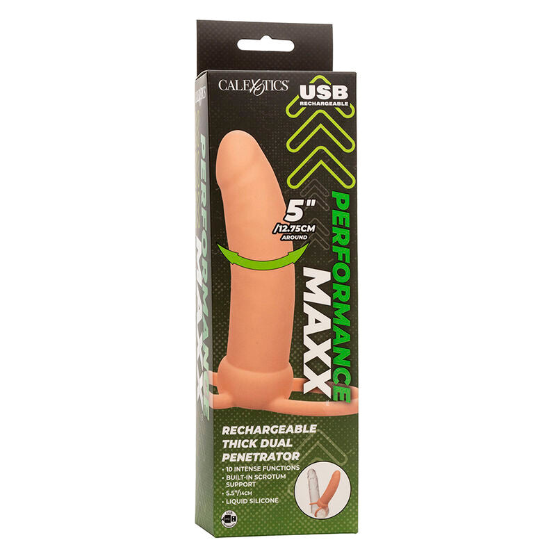 CalExotics Performance Maxx Thick Dual Penetrator Vibrante Ricaricabile – immagine 11