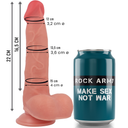 Rock Army Ranger dildo realistico in silicone liquido 22 cm