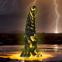 EPIC Furias Dildo Fantasy in silicone 17,6 cm – foto 2