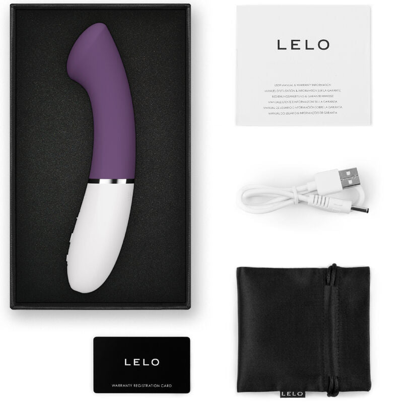 LELO Gigi 3 Vibratore Punto G con App Viola – immagine 2