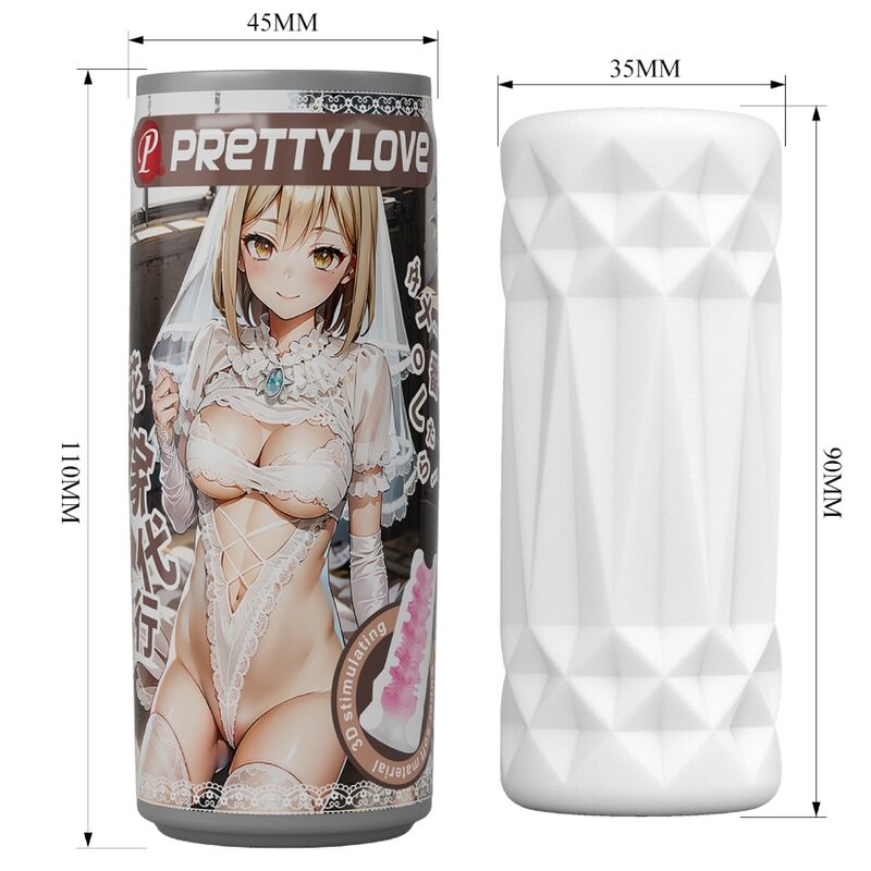 Pretty Love Masturbatore Maschile Can a Barattolo Modello 1 – immagine 5