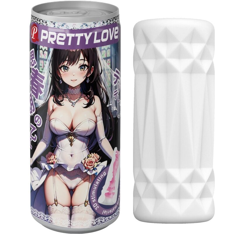 Pretty Love Masturbatore Maschile Can a Barattolo Modello 2