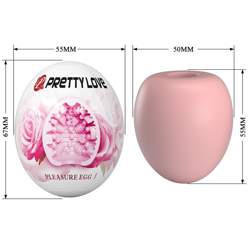 Pretty Love Masturbatore Uovo Rosa – immagine 6