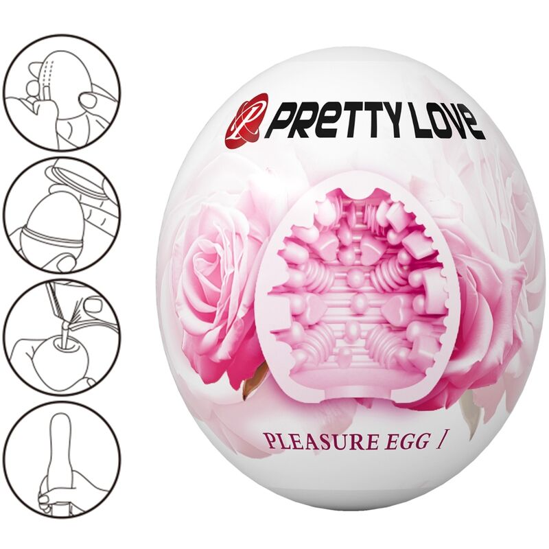 Pretty Love Masturbatore Uovo Rosa – immagine 2