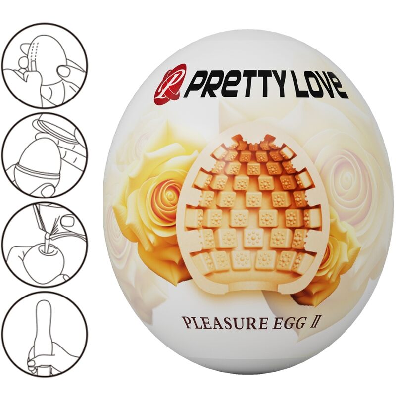 Pretty Love Masturbatore Uovo Carne – immagine 2