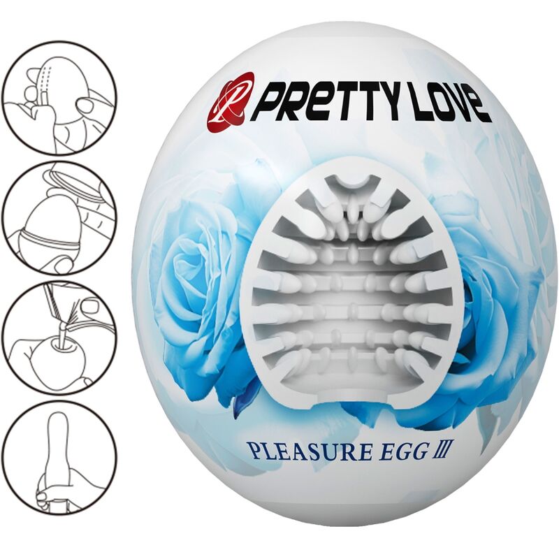 Pretty Love Masturbatore Uovo Bianco – immagine 2