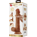 Pretty Love Tallen dildo realistico 22 cm marrone – foto 6