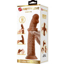 Pretty Love Sharife dildo realistico 25 cm marrone – foto 6