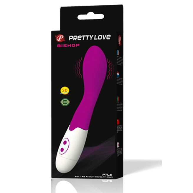Pretty Love Bishop Vibratore 30 Funzioni Lilla e Bianco – immagine 2