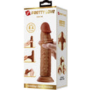 Pretty Love Keon dildo realistico 21 cm marrone – foto 7