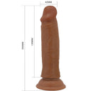 Pretty Love Quentin dildo realistico 18 cm marrone – foto 5