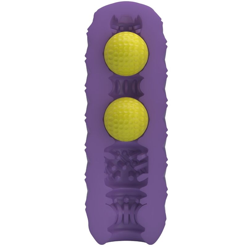 Pretty Love Twin Balls Masturbatore con Sfere Interne Viola – immagine 4