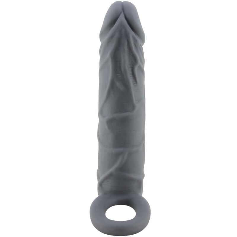 Pretty Love Spearhead Guaina Ingranditore Realistica con Cinghia Grigio Scuro