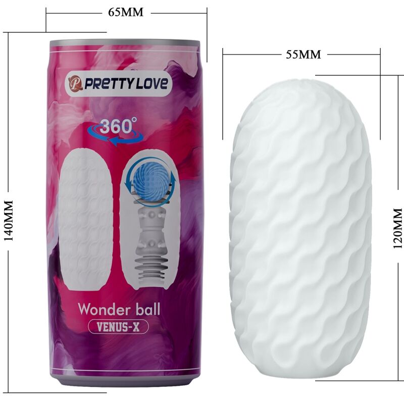 Pretty Love Venus X Masturbatore a Uovo con Sfera Modello 3 – immagine 6