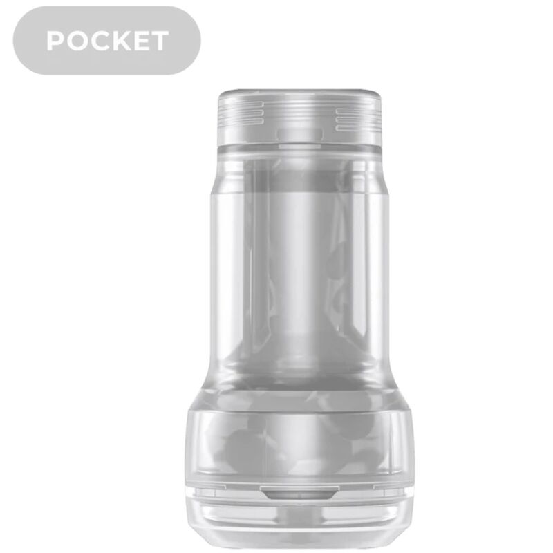 Kiiroo Feel Pocket Stroker Crystal Masturbatore Trasparente – immagine 3