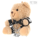 Orsetto di peluche BDSM Fetish Submissive Yogi con manette