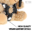 Orsetto di peluche BDSM Fetish Submissive Ted con frustino e maschera – foto 5