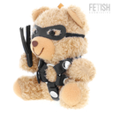 Orsetto di peluche BDSM Fetish Submissive Ted con frustino e maschera