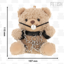 Orsetto di peluche BDSM Fetish Submissive Fozzie con bavaglio – foto 4