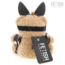 Orsetto di peluche BDSM Fetish Submissive Mishka con maschera da coniglio – foto 3