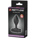 Pretty Love Vibra Butt plug anale vibrante nero – foto 8