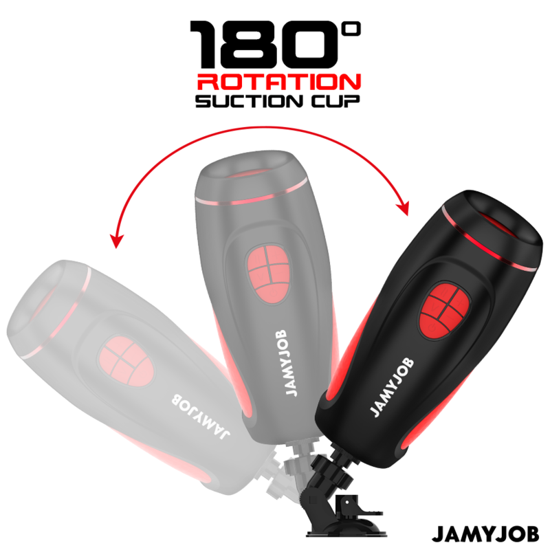 Jamyjob Pyston Base Masturbatore Automatico con Dildo e Telecomando – immagine 3
