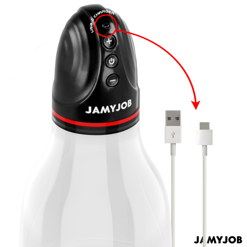 Jamyjob Xpand Lite Pompa per Testicoli Automatica 3 Livelli Grigia – immagine 4